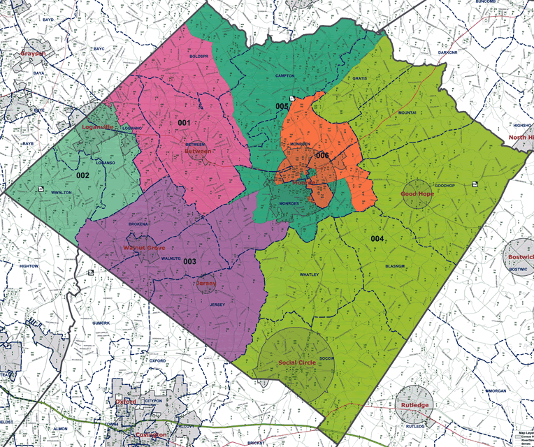 Voting District Map